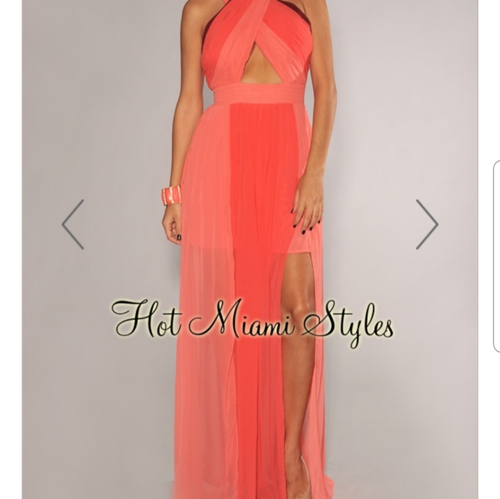 Ombre Maxi Dress